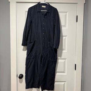 We The Free Navy Jumpsuit